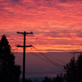 red_sunset_telegraph_pole